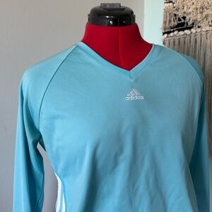 Adidas long crewneck baby blue 💙